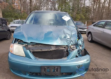 2000 Mazda Mpv Dx/Es/Lx из США, поврежденный, VIN JM3LW28G1Y0101690